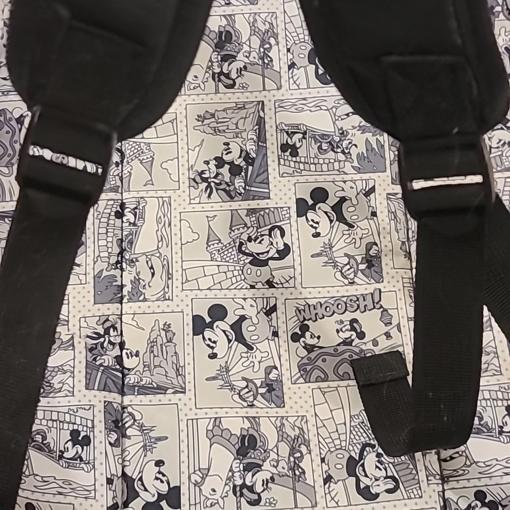Disney Parks Mickey Mouse Comic Backpack Padded